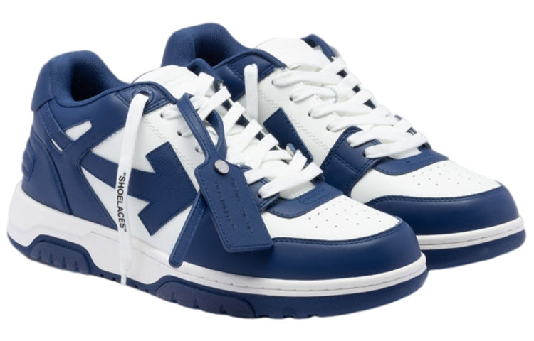 Off-White Out Of Office Low-Top Sneaker 'Blue White' OMIA189S22LEA0010142