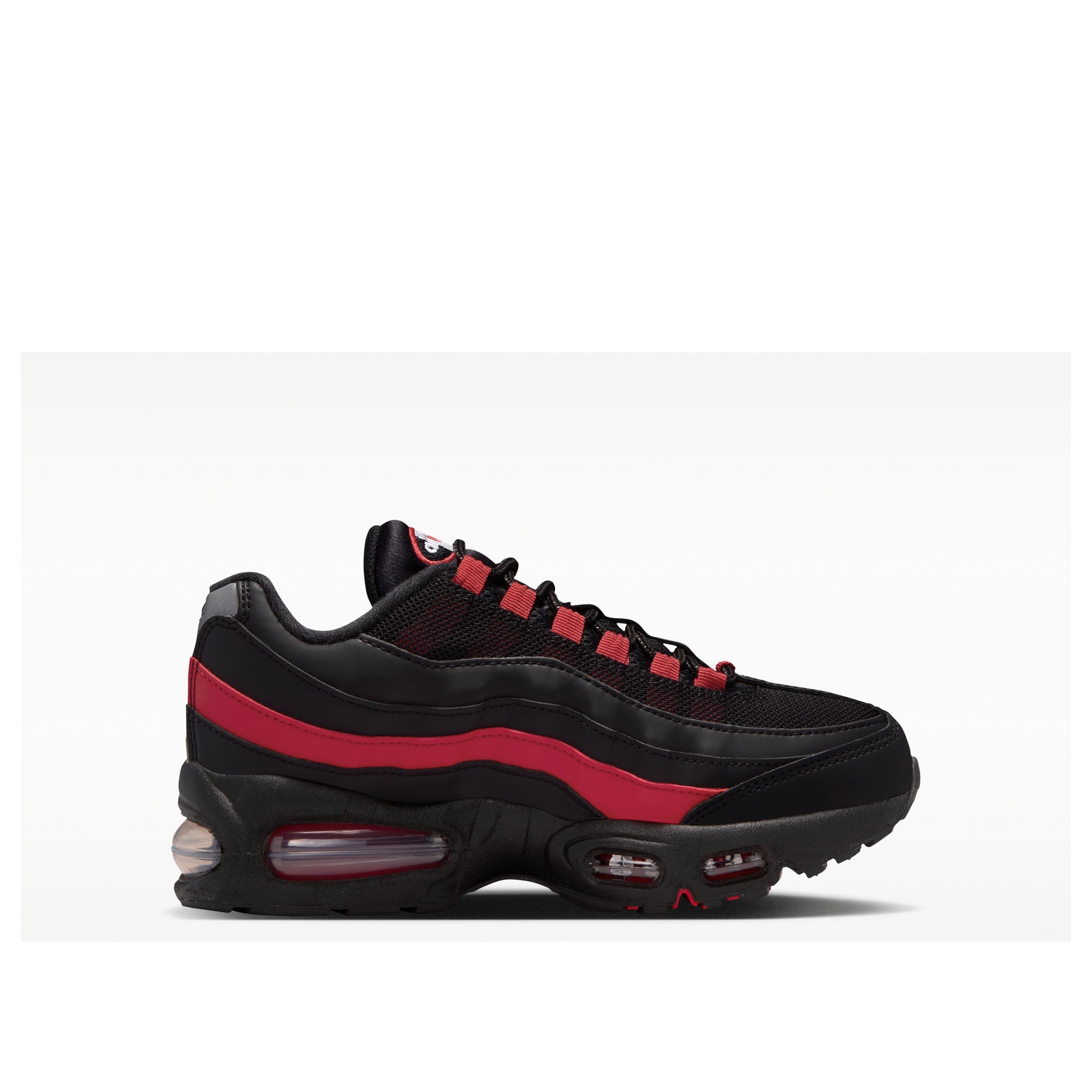 (GS) Nike Air Max 95 'Black Team Crimson' II4130-015