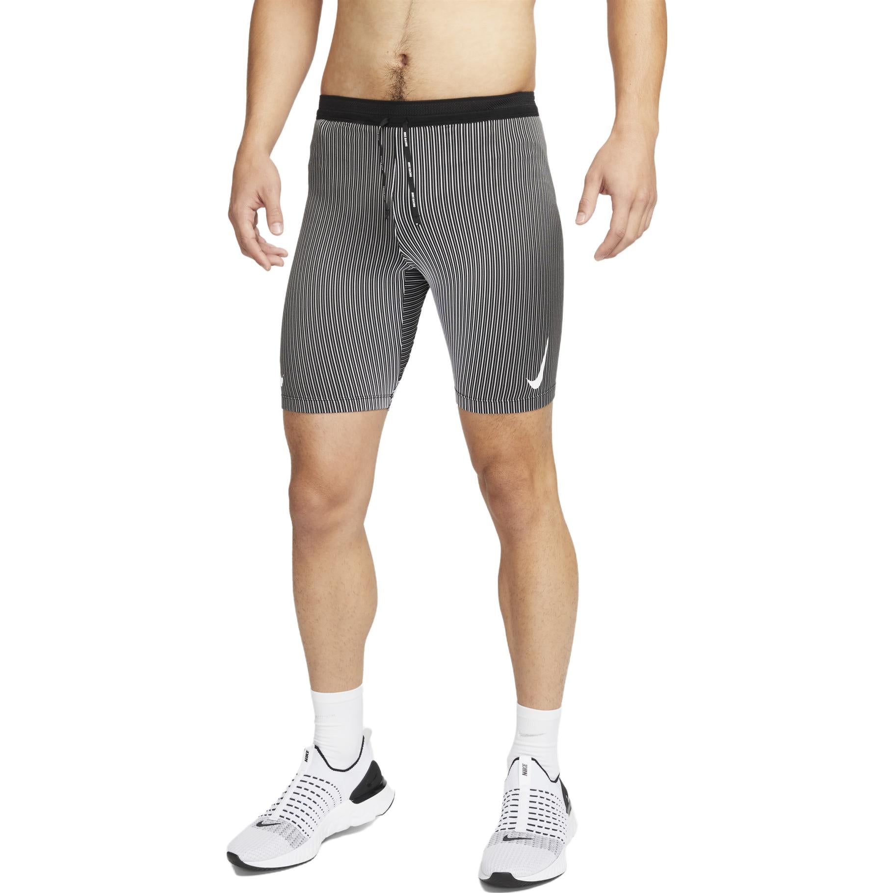 Nike Dri-FIT ADV AeroSwift 1/2-Length Racing Tights 'Grey' DM4623-015
