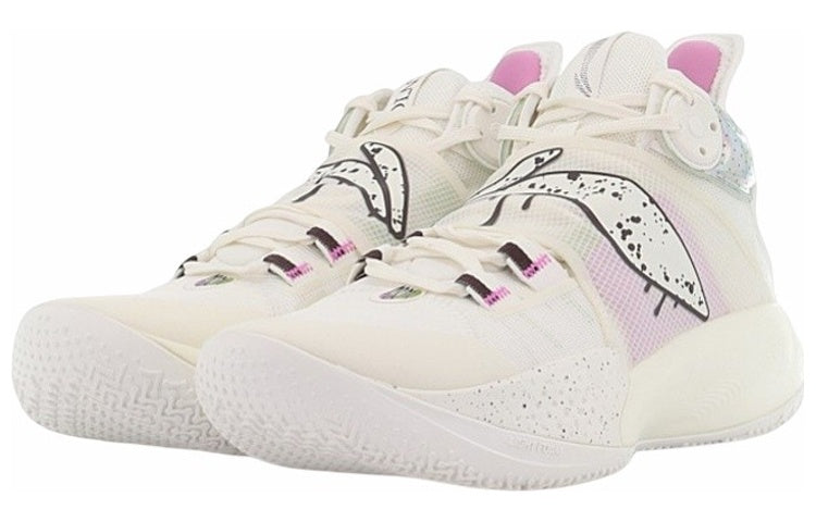 Li-Ning Sonic 9 'White Pink Silver' ABAR011-7