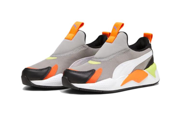 (PS) PUMA RS-X3 Slip-On 'Concrete Grey Rickie Orange' 309676-11