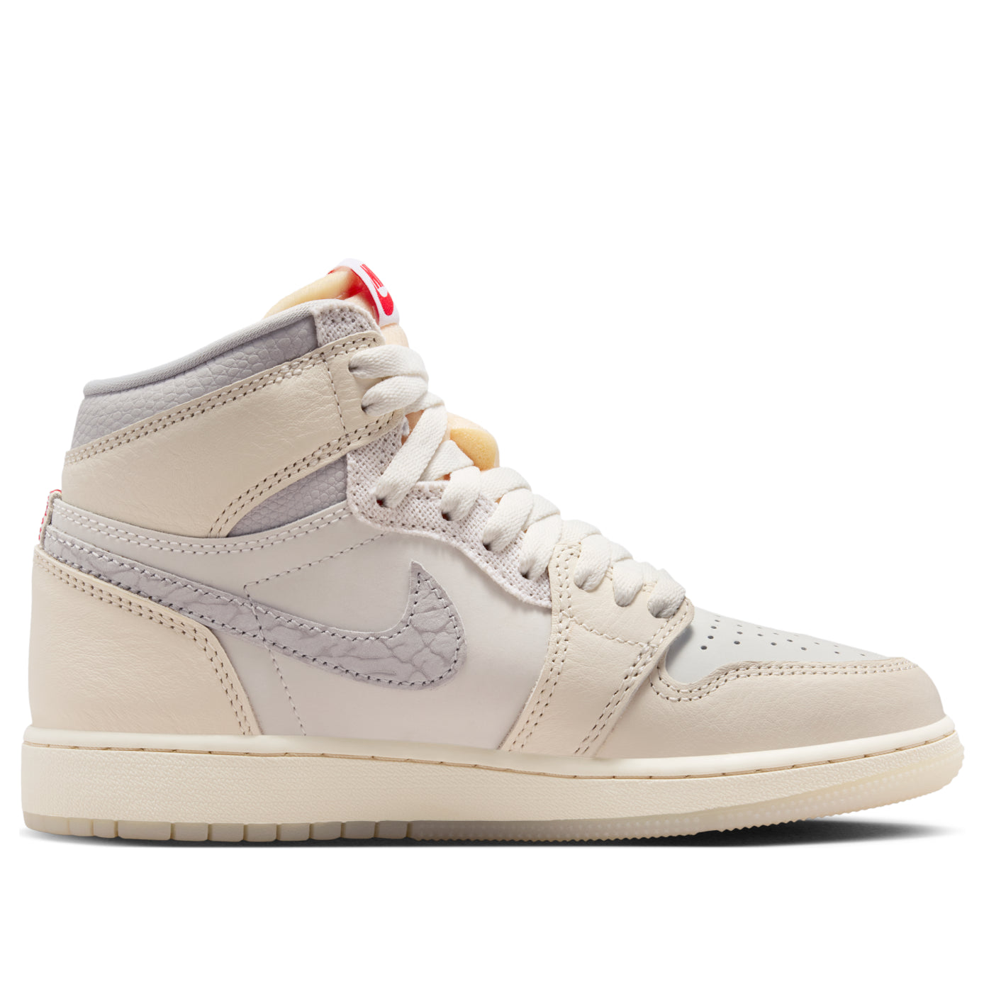 (GS) Air Jordan 1 High OG 'Sail University Red' IH4281-100