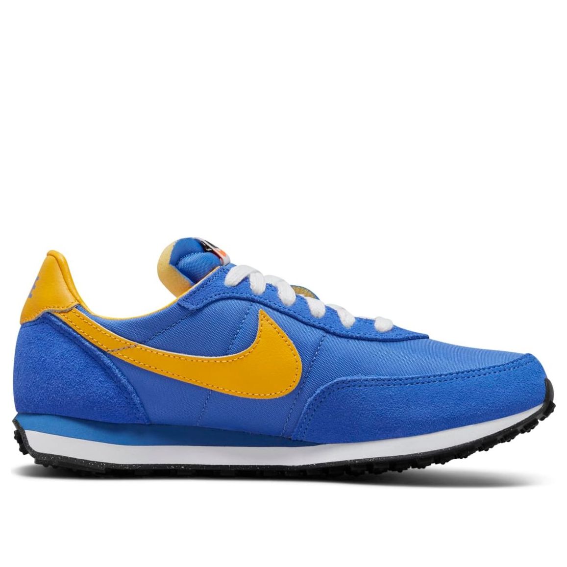 (GS) Nike Waffle Trainer 2 'Medium Blue University Gold' DC6477-402