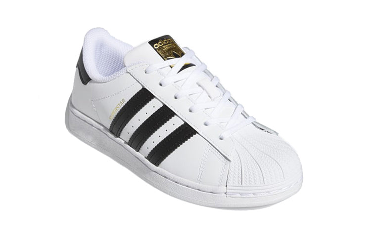 (PS) adidas Superstar Shoes 'Cloud White Black' FU7714