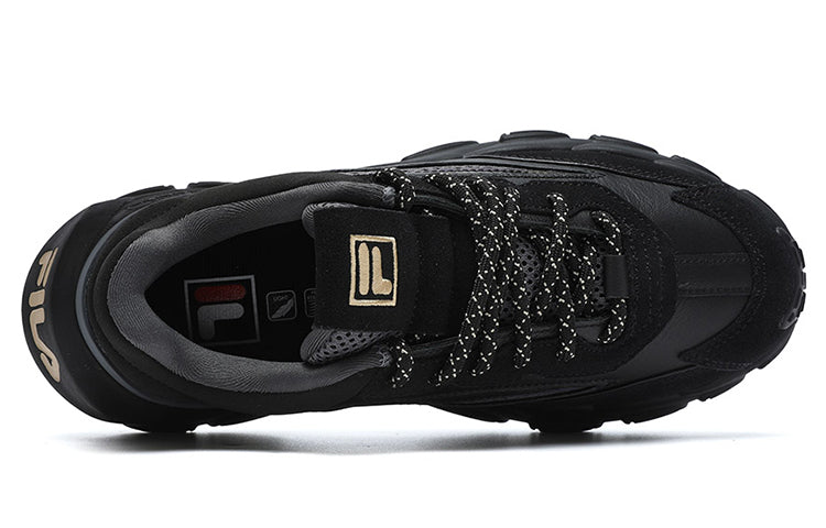 (WMNS) FILA Fashion Sneakers Low-Top Grey/Black F12W144120FBC