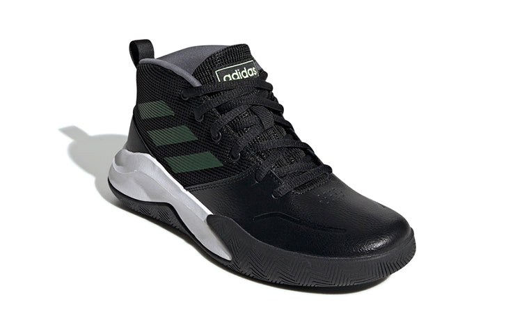 (WMNS) adidas OwnTheGame K Wide BP 'Black Grey White' EF0308