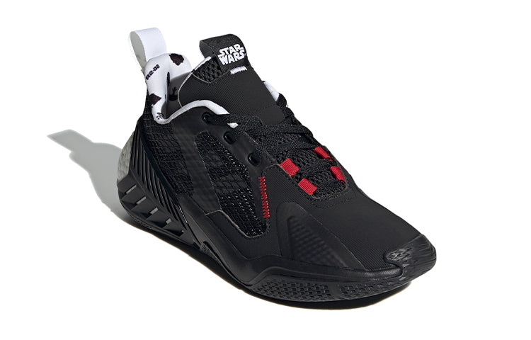 (PS) adidas Star War 4uture One J 'Black White Red' FV5793