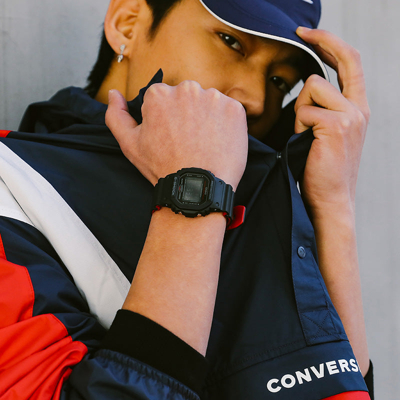 CASIO G-Shock Square 'Black' DW-5600HR-1