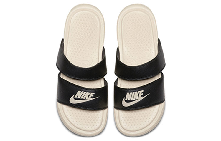 (WMNS) Nike Benassi Duo Ultra Slide 'Black Guava Ice' 819717-004