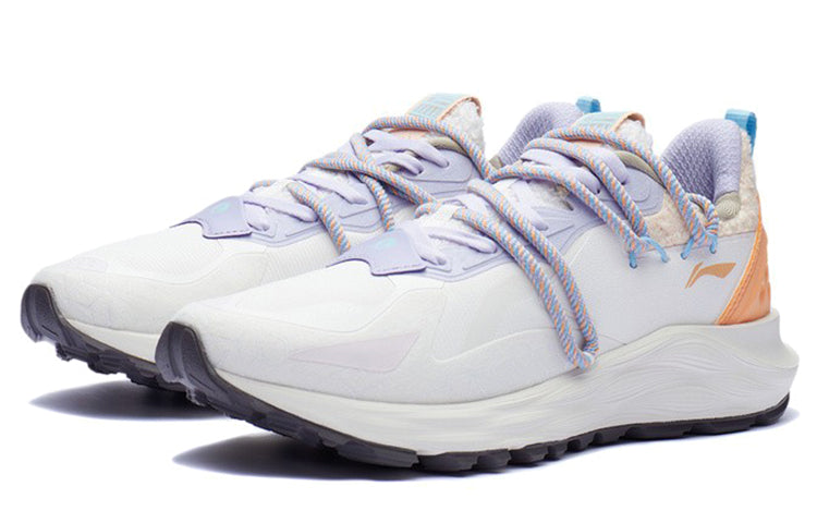 (WMNS) Li-Ning Plus 'Smoke White' AGLR232-1