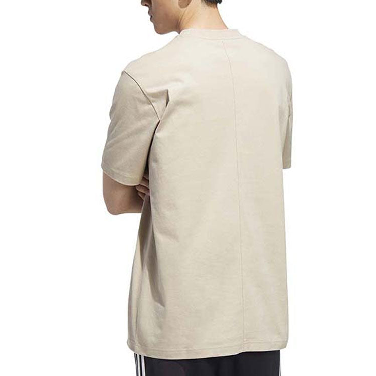 adidas Adicolor Trefoil T-shirt 'Beige' HM8010