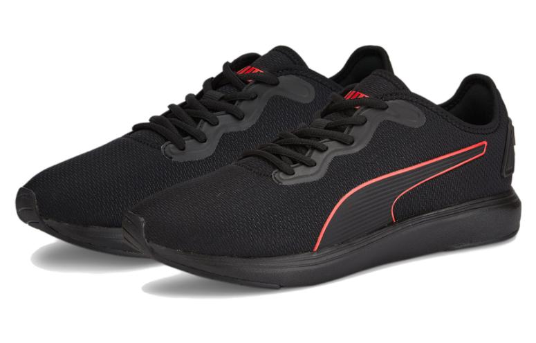 PUMA Softride Cruise 'Black High Risk Red' 376167-11