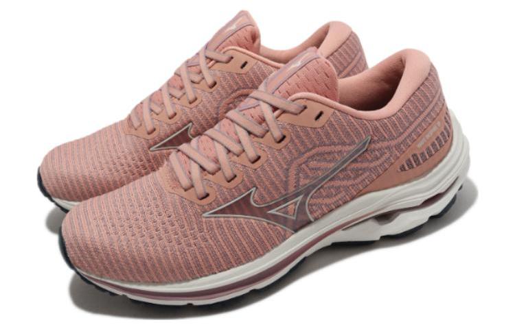 (WMNS) Mizuno Wave Inspire 18 Waveknit Super Wide 'Rose' J1GD222914