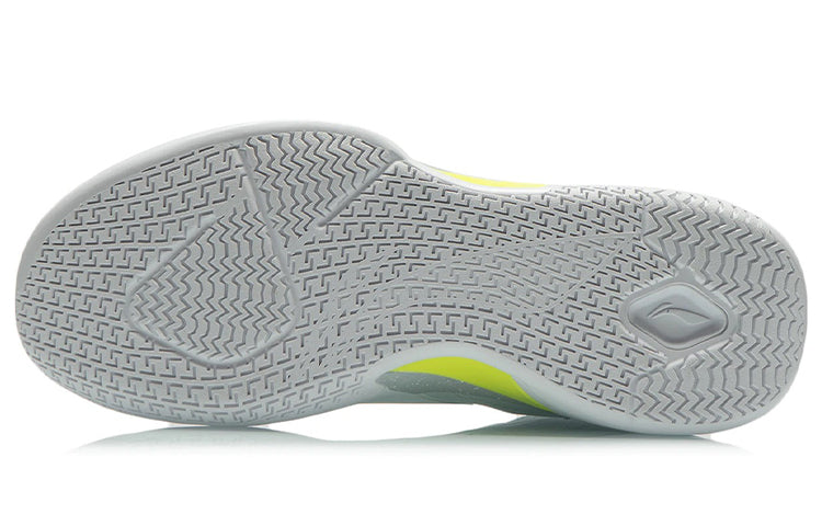 Li-Ning War Falcon Mid Professional Basketball Shoes 'White Green' ABAR093-3