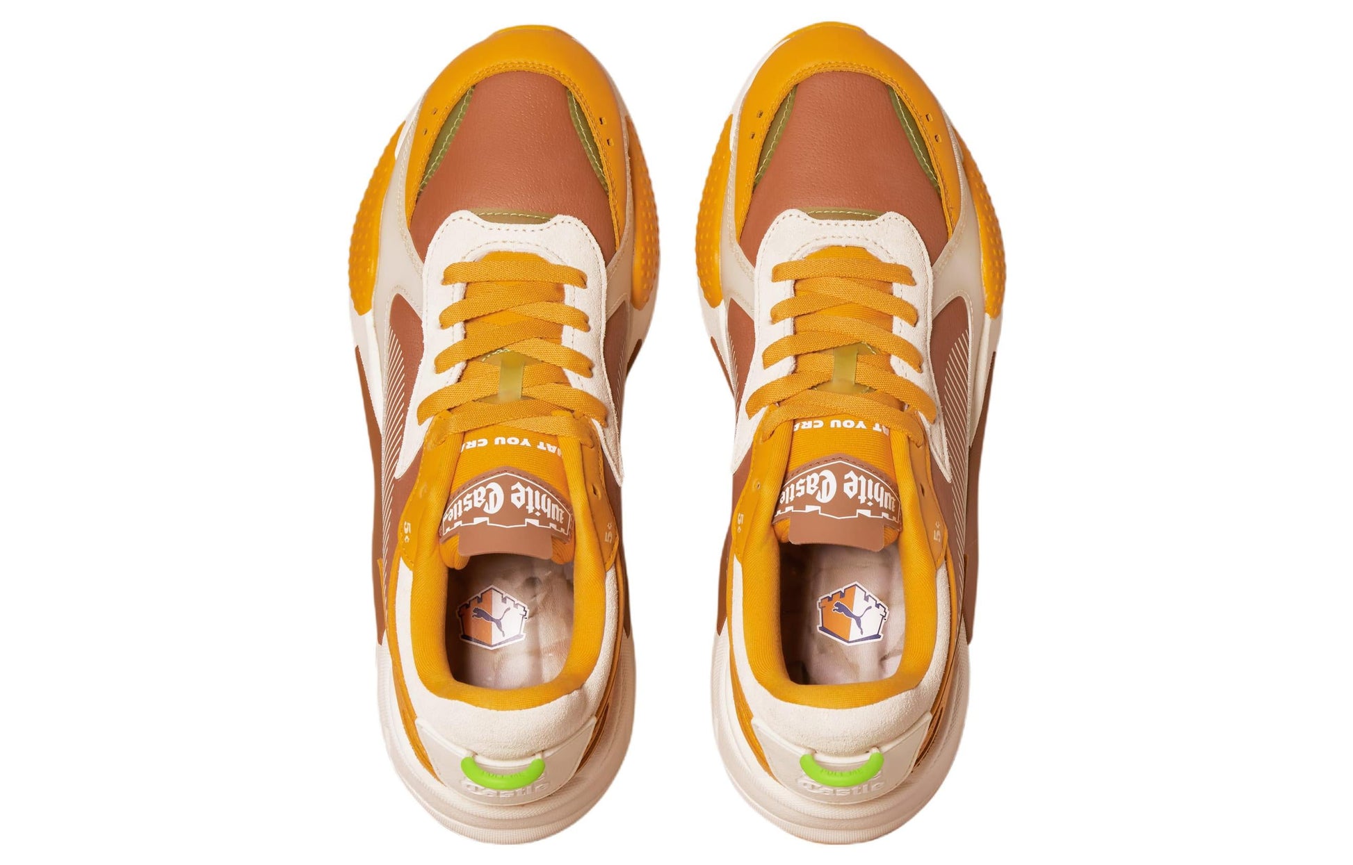 PUMA White Castle x RS-X 'Mocha Bisque Sunflower' 384466-01