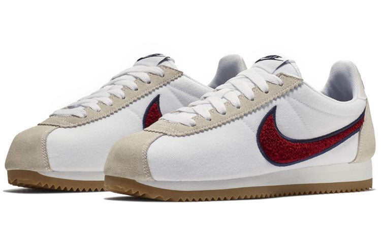 (WMNS) Nike Classic Cortez PRM 'White Red Crush' 905614-103