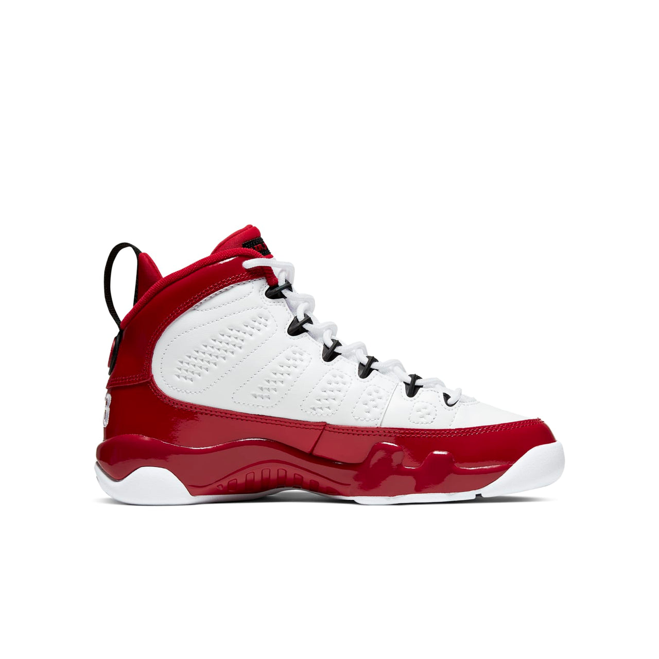 (GS) Air Jordan 9 Retro 'White Gym Red' 302359-160