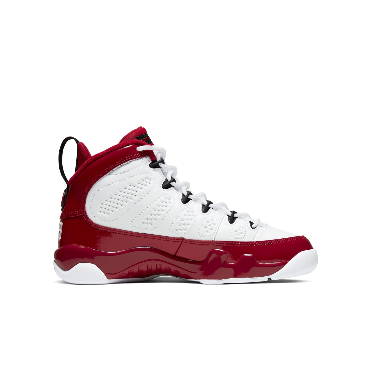 (GS) Air Jordan 9 Retro 'White Gym Red' 302359-160