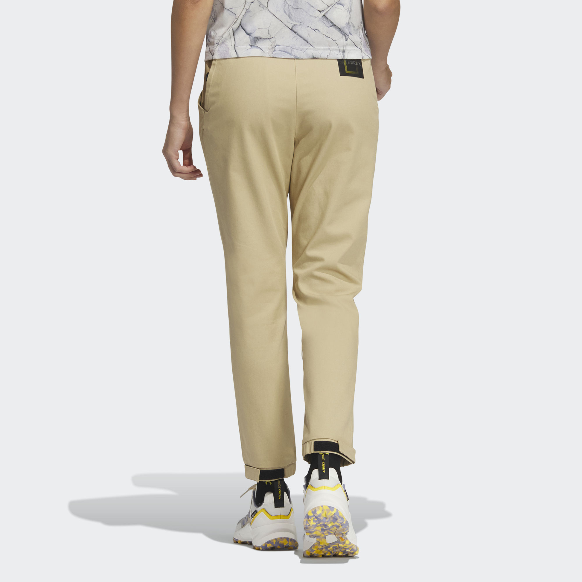 (WMNS) adidas National Geographic Outdoor Trouser 'Beige' IC4946