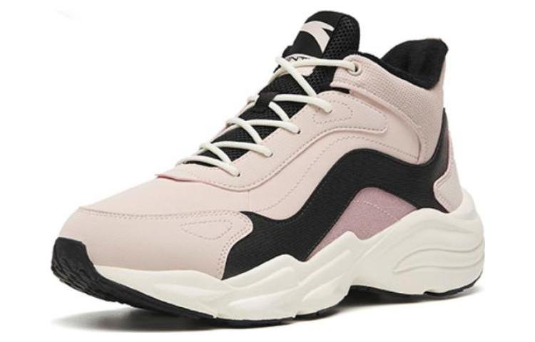 (WMNS) ANTA Walker Mid 'Light Pink Black' 122248984-3