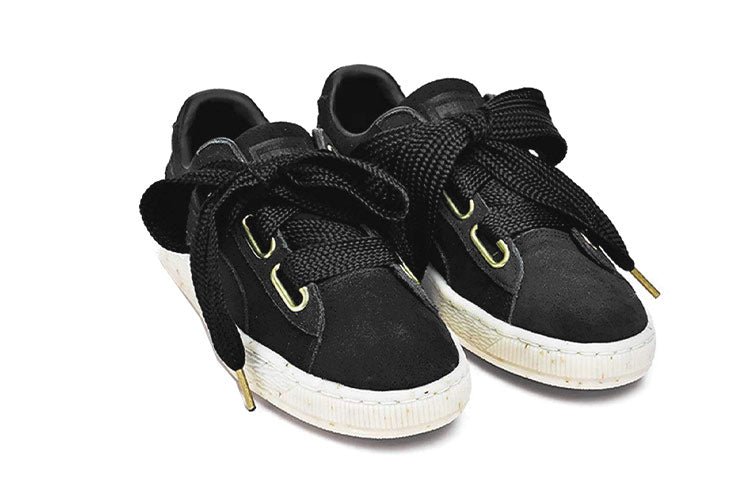 (WMNS) PUMA Suede Heart 'Celebrate - Black' 365561-01