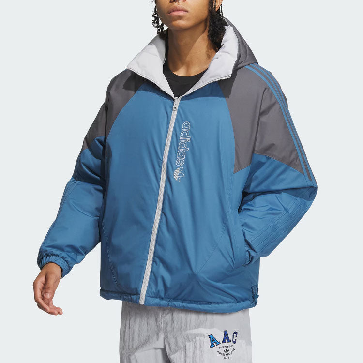adidas Originals Reversible Down Jackets 'Blue White' IU4828