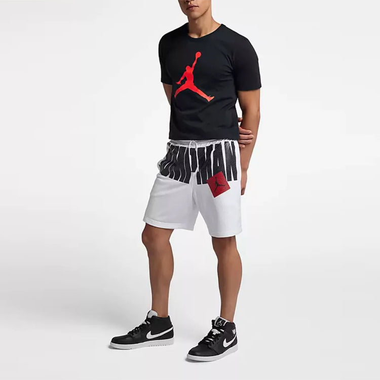 Air Jordan Jumpman Air Breathable Basketball Shorts White AA4608-100