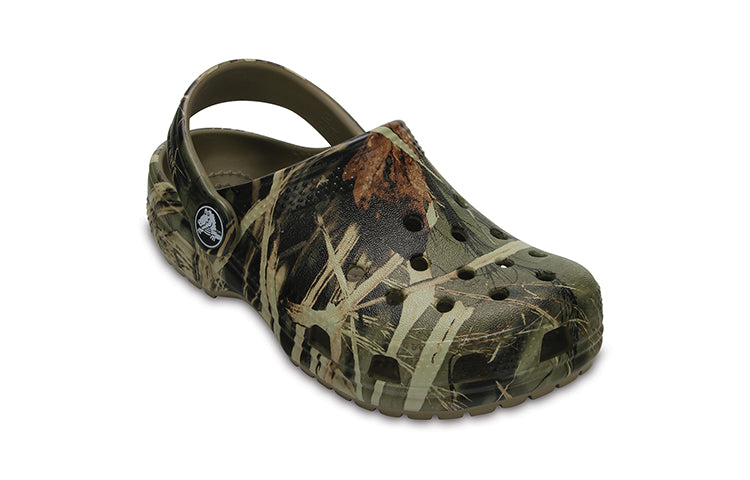 (GS) Crocs Classic Realtree Clogs 'Olive Beige' 204624-260