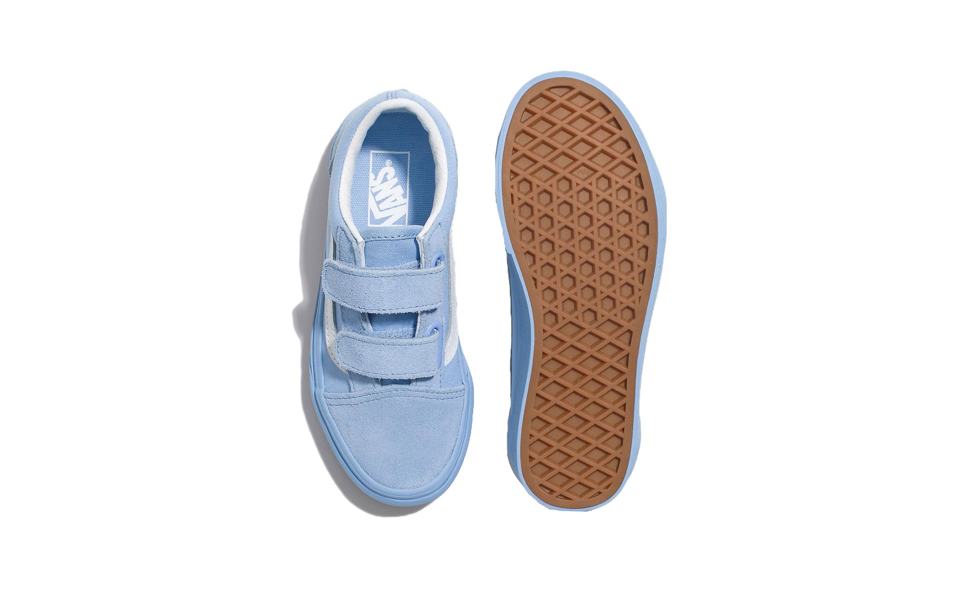 (PS) Vans Old Skool Hook and Loop Shoes 'Blue White' VN0A38HDBYK