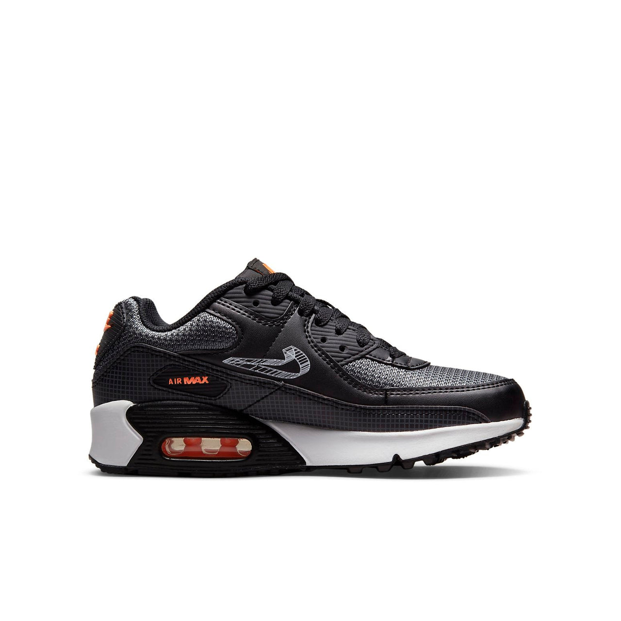 (GS) Nike Air Max 90 Low-Top Black DR0172-001