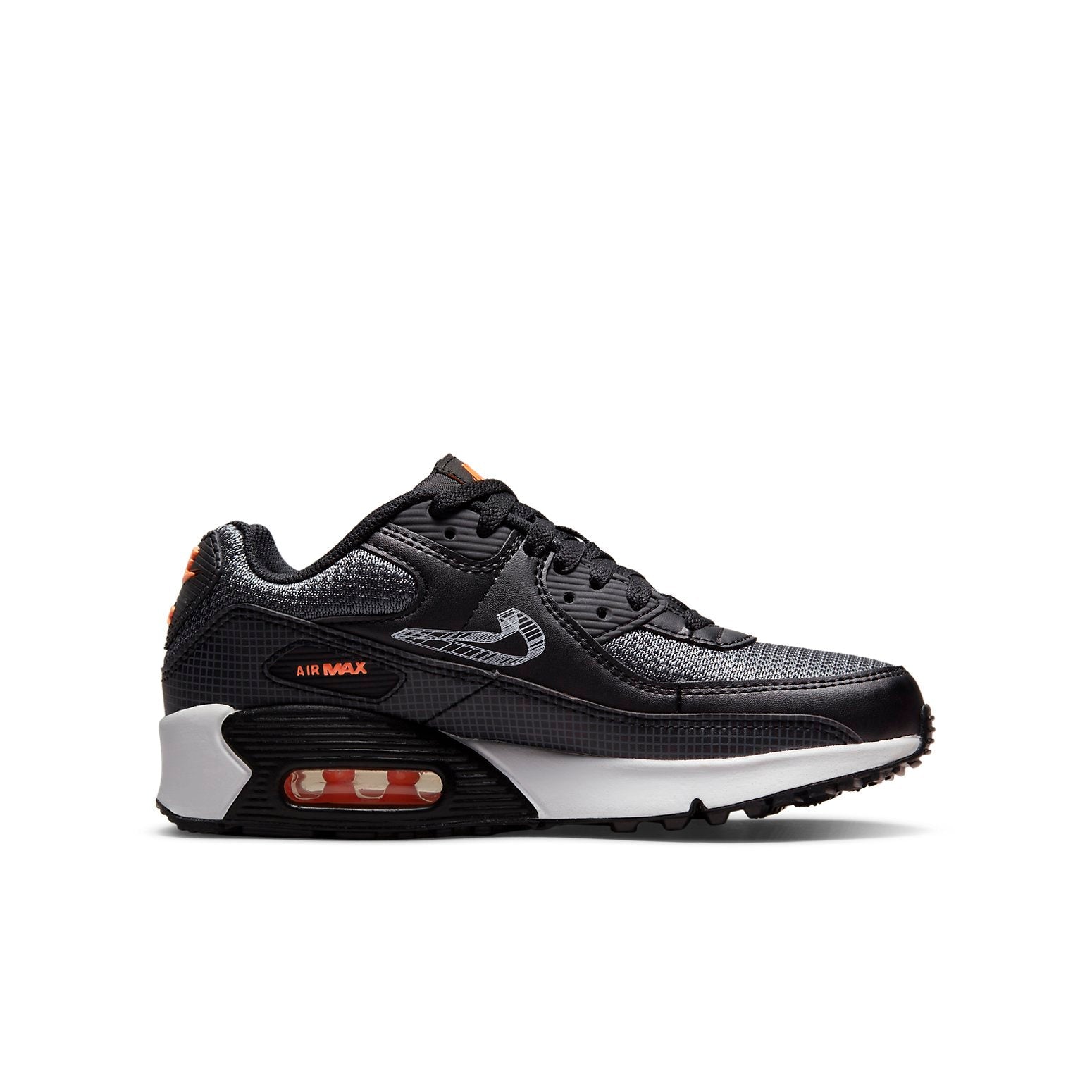 (GS) Nike Air Max 90 Low-Top Black DR0172-001