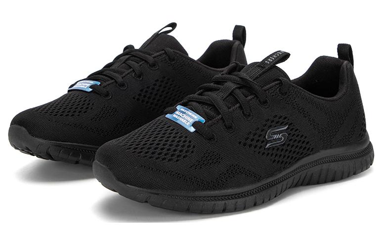 (WMNS) Skechers Virtue Kind Favor 'Black' 104412-BBK