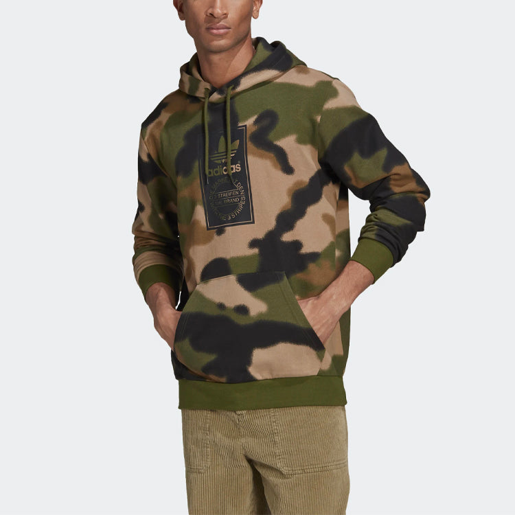 adidas originals Athleisure Casual Sports Green Camouflage GN1879