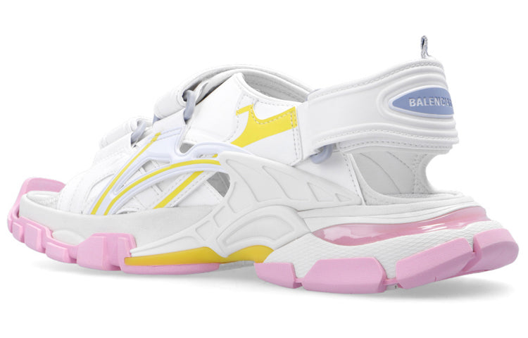 (WMNS) Balenciaga Track Sandals 'Yellow Pink Blu' 617543W3AR27540
