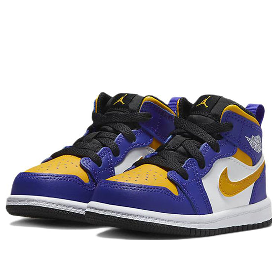 (TD) Air Jordan 1 Mid 'Lakers' DQ8425-517