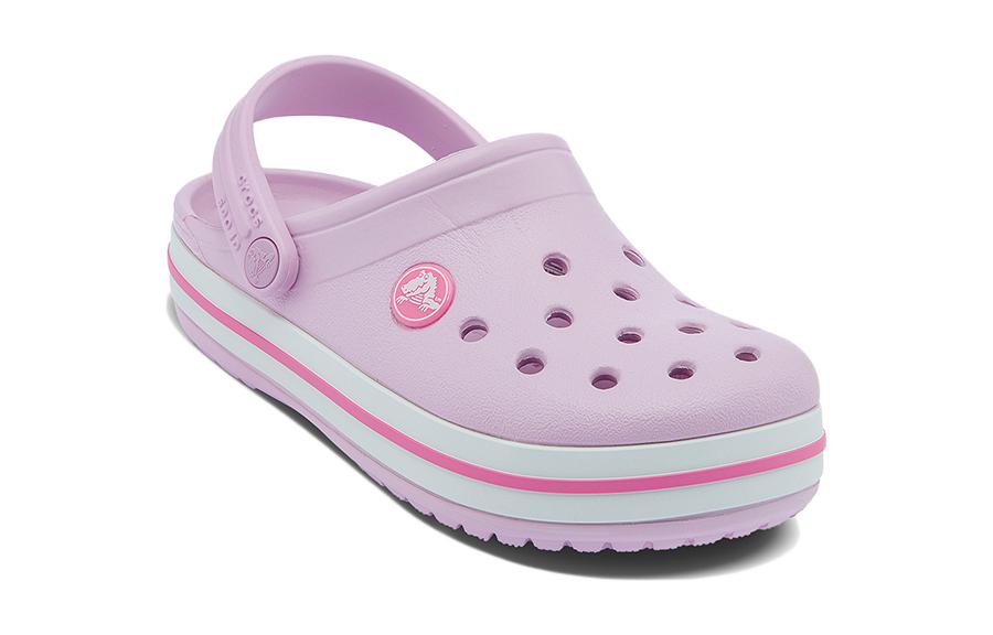 (PS) Crocs Crocband Clogs 'Pink White' 207005-6GD