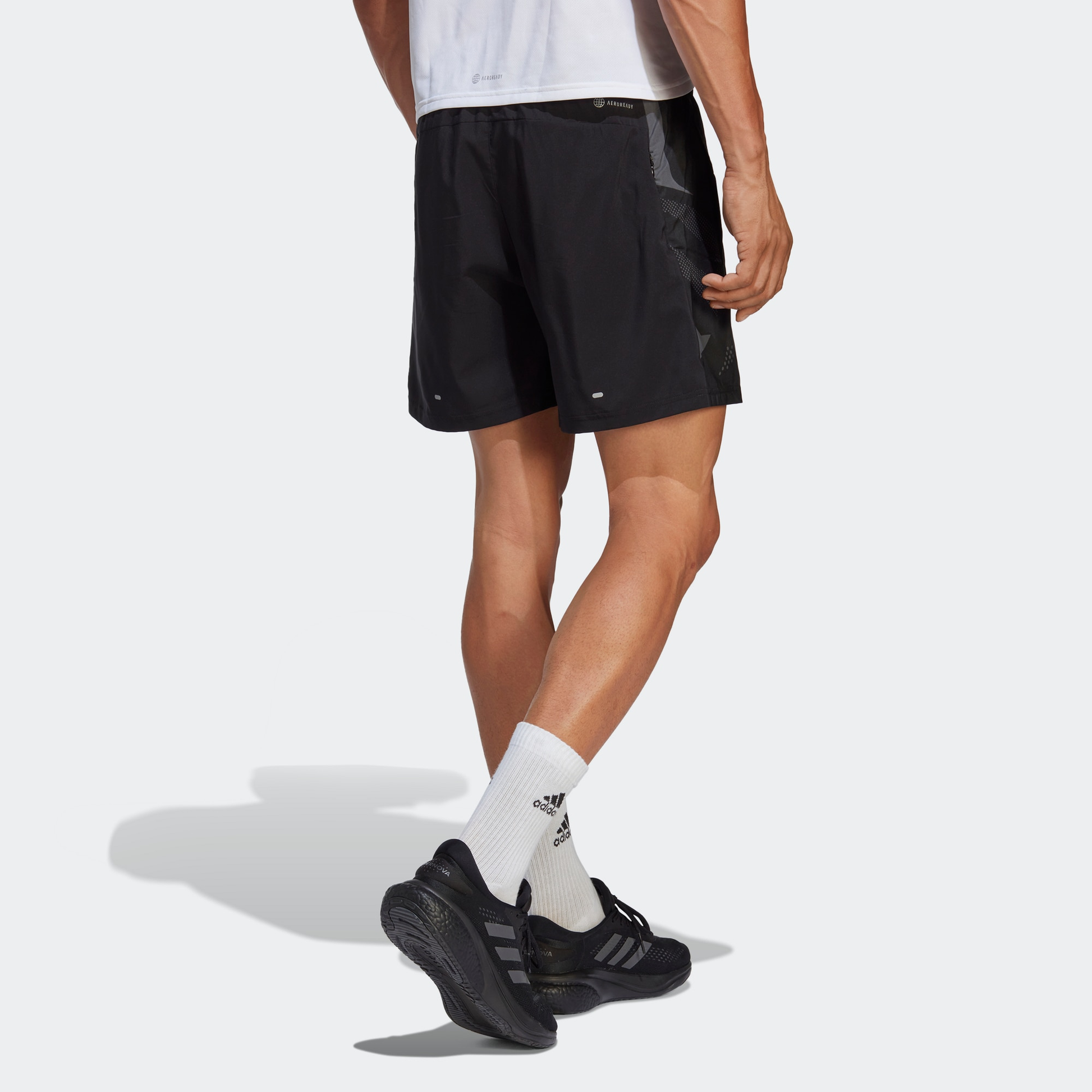 adidas Own the Run Seasonal Shorts 'Black' HR6602