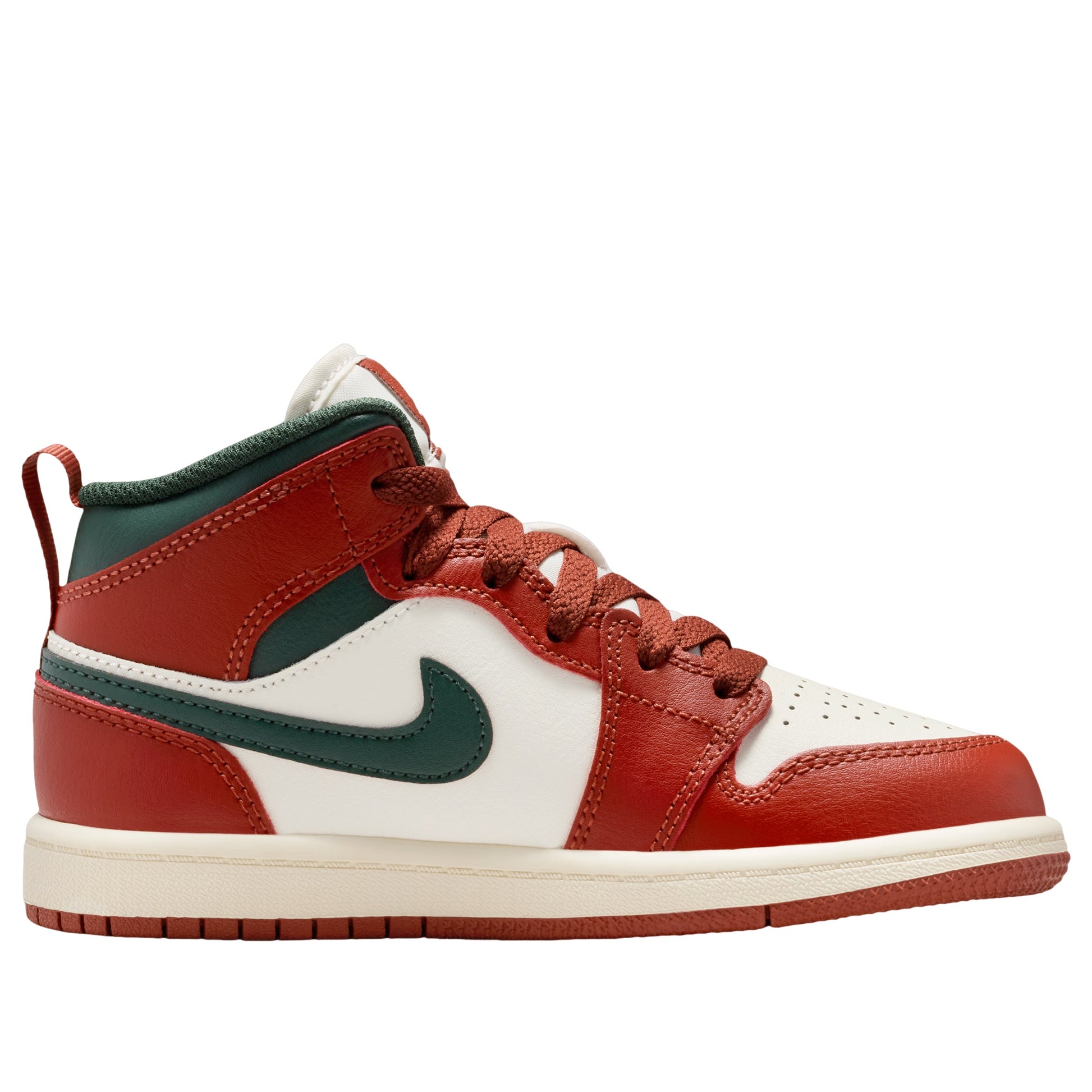 (PS) Air Jordan 1 Mid 'Redstone Midnight Green' DQ8424-105