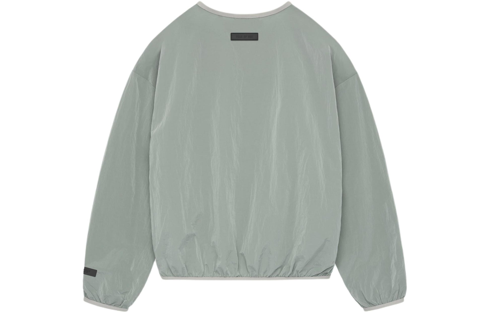 Fear of God Essentials SS24 Crinkle Nylon Pullover Crewneck 'Seal' 186SP244065F