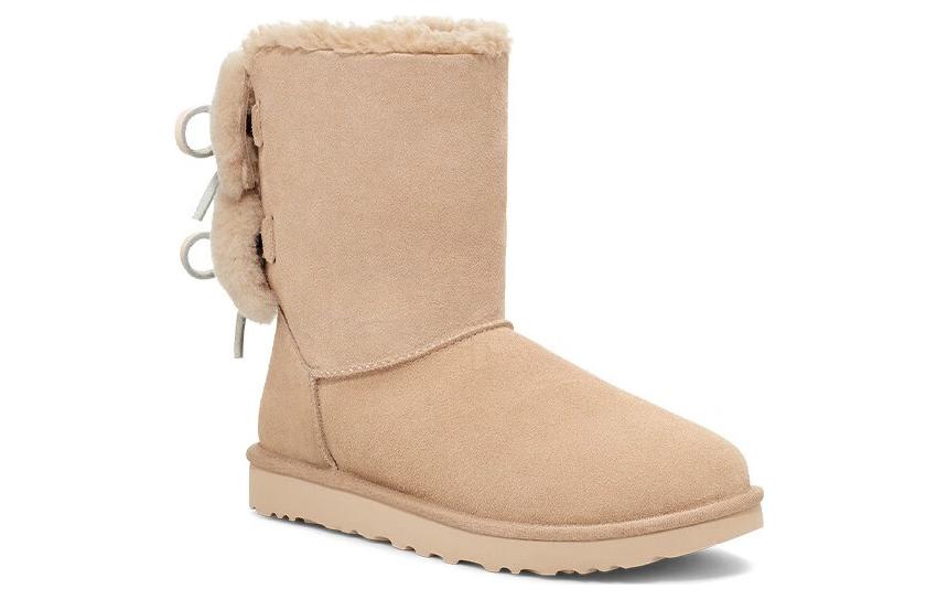 (WMNS) Ugg Classic Double Bow Short Boot 'Mustard Seed' 1127131-MDSD