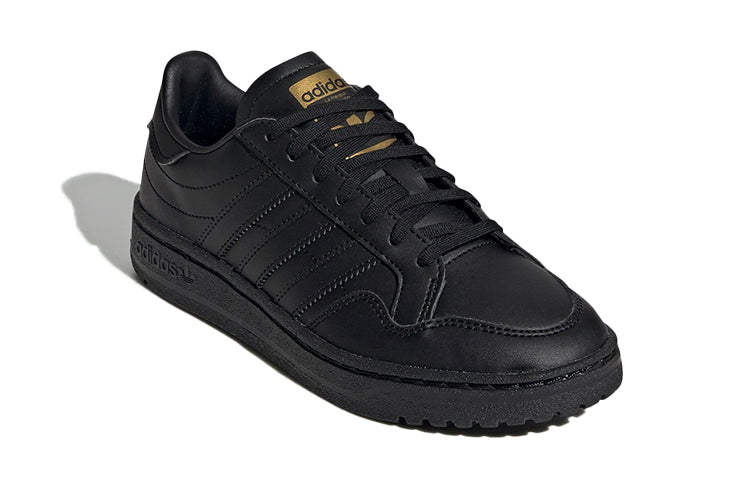 (GS) adidas originals Team Court J 'Black' EF6808