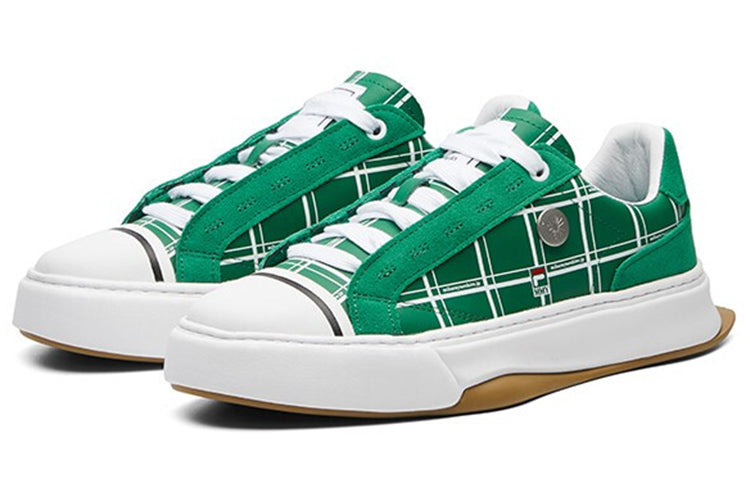 (WMNS) Fila Fusion Canvas Shoes 'Amazon Green' T12W115112FAM
