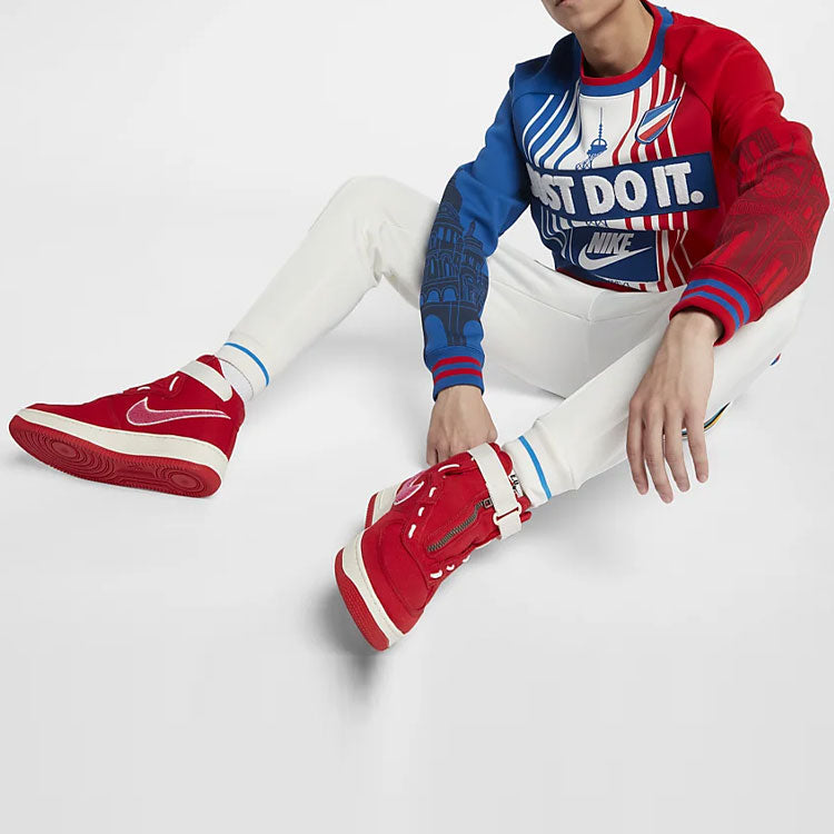 Men's Nike City Version Multicolor Splicing Red Blue 'Team Royal University Red Summit White' AR1988-477