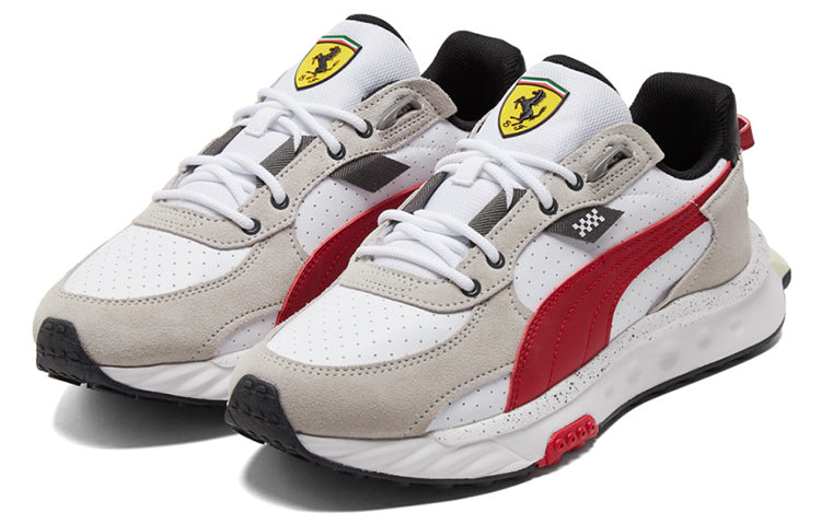 PUMA Scuderia Ferrari x Wild Rider 'White Rosso Corsa' 306937-02