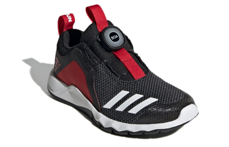 (PS) adidas Rapidaflex Boa K 'Black Red White' FV6821