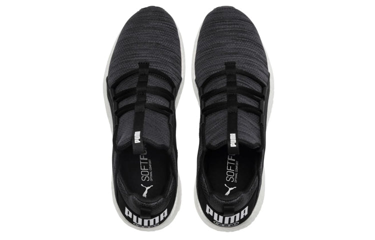 PUMA Mega Energy Heather Knit Low-Top Sneakers Black 191095-01