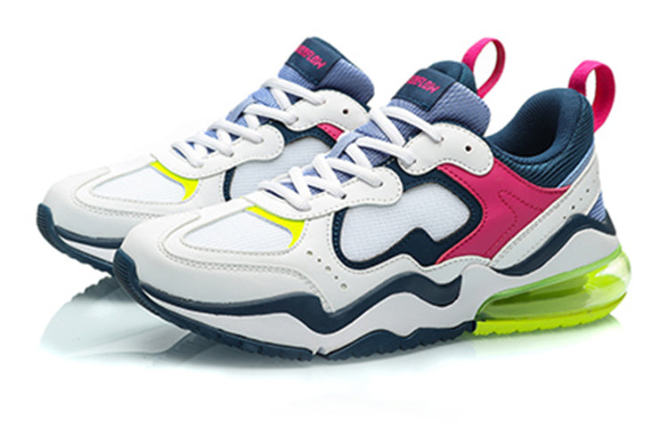 (WMNS) Li-Ning Counterflow Neon 'White Blue' AGCP138-6