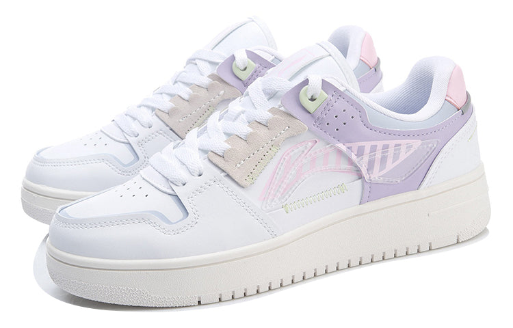 (WMNS) Li-Ning Tianji 'White Purple' AGCP362-12