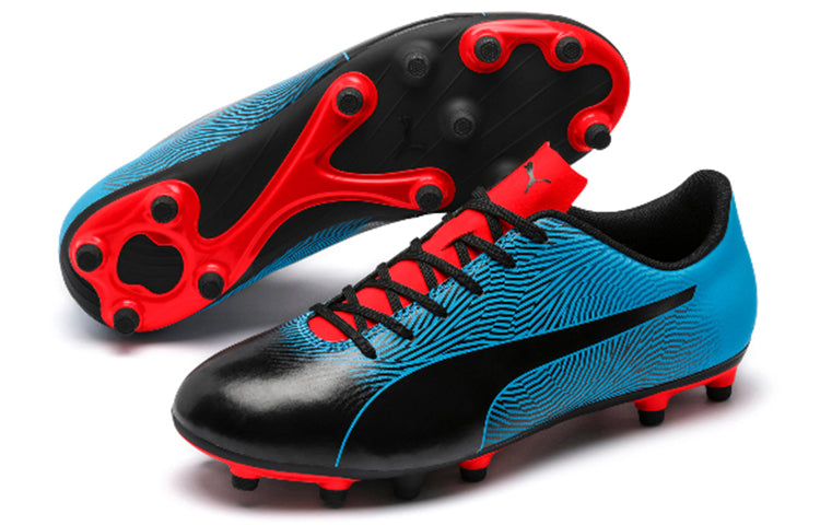 PUMA Spirit II FG 'Black Blue' 105521-01