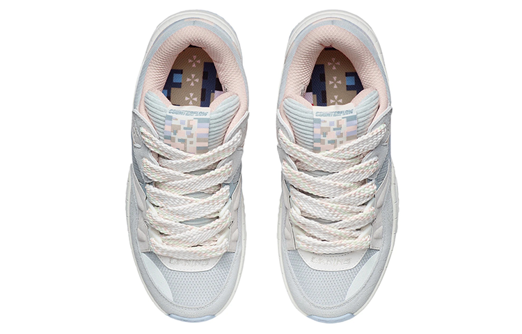 (WMNS) Li-Ning CF The One 'Smoke Grey Blue' AGCR438-5